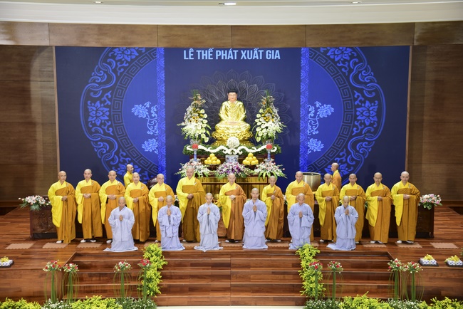 The Ordination Ceremony on Dec. 12th, Year of the Mouse