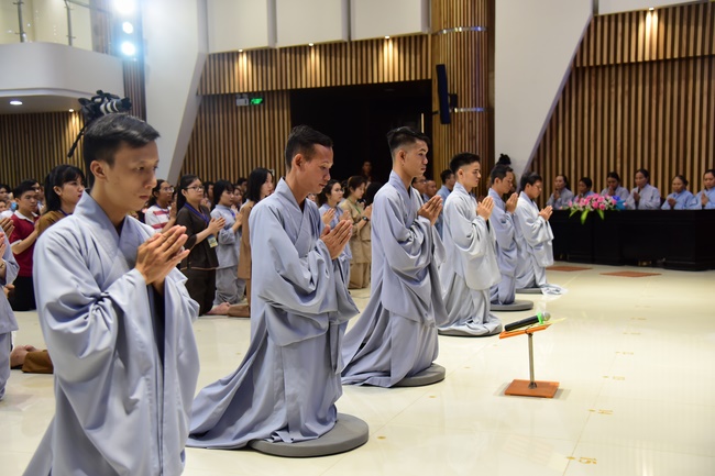 The Ordination Ceremony on Dec. 12th, Year of the Mouse