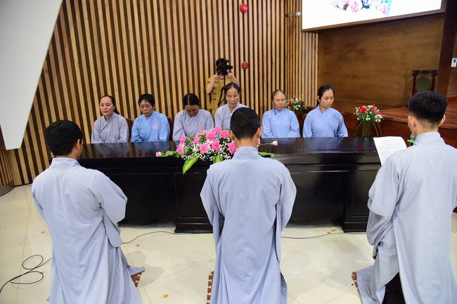 The Ordination Ceremony on Dec. 12th, Year of the Mouse