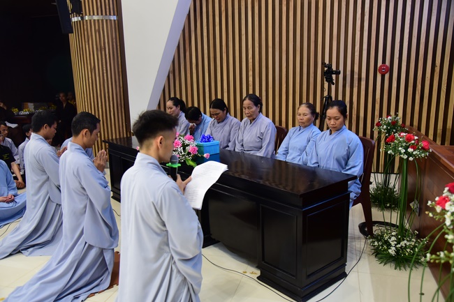 The Ordination Ceremony on Dec. 12th, Year of the Mouse