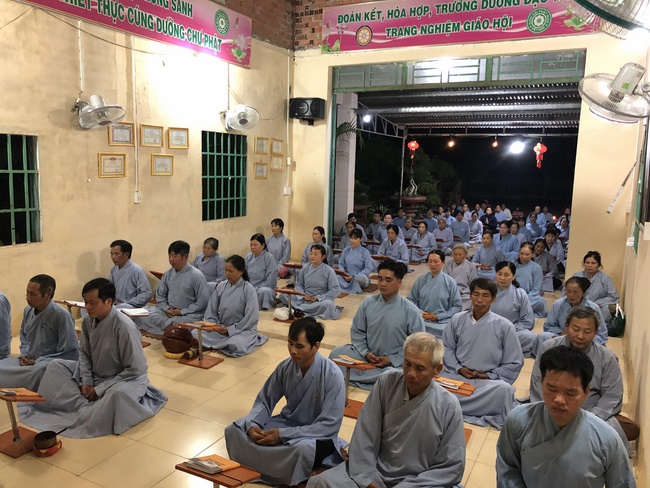Repentant Ceremony at Suoi Phap Pagoda, Tay Ninh