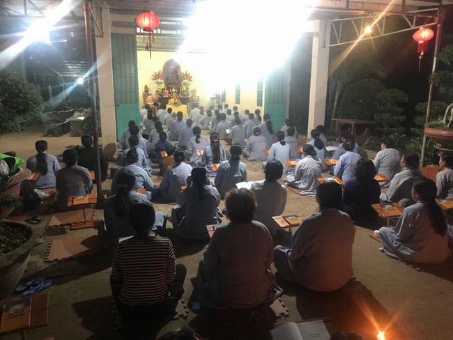 Repentant Ceremony at Suoi Phap Pagoda, Tay Ninh