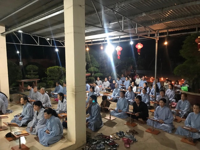 Repentant Ceremony at Suoi Phap Pagoda, Tay Ninh