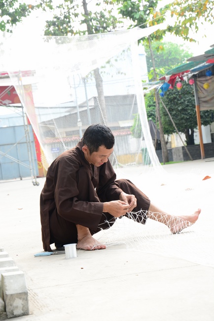 Series photos of activities preparing for the New Year 2021