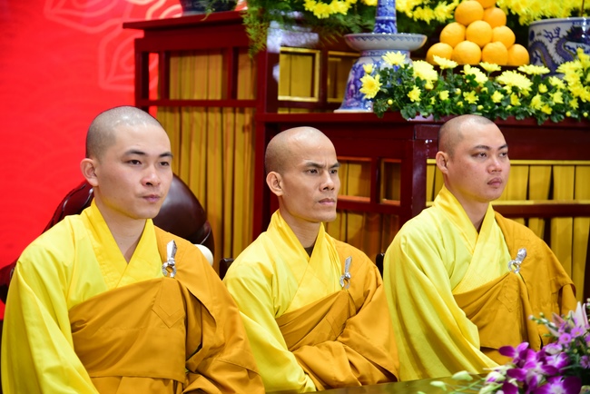 The Wedding Ceremony at the pagoda