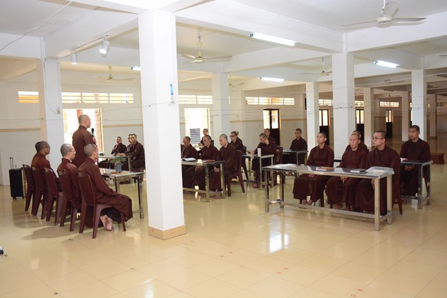 Opening of the Basic Sutra class for Novice