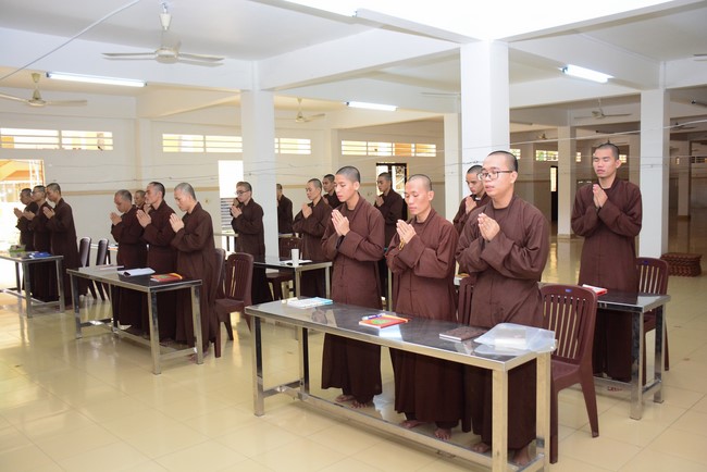 Opening of the Basic Sutra class for Novice
