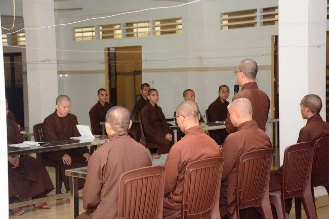 Opening of the Basic Sutra class for Novice