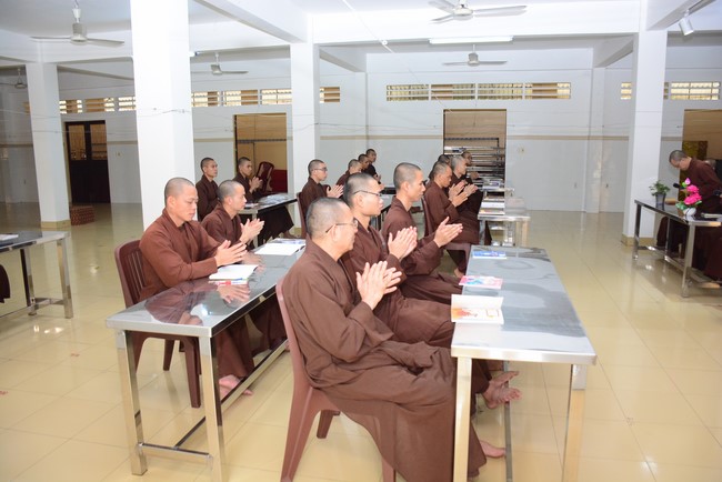 Opening of the Basic Sutra class for Novice