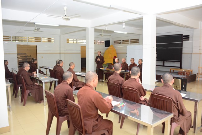 Opening of the Basic Sutra class for Novice