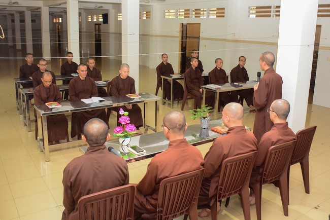 Opening of the Basic Sutra class for Novice