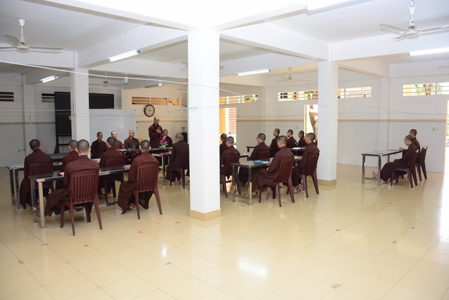 Opening of the Basic Sutra class for Novice