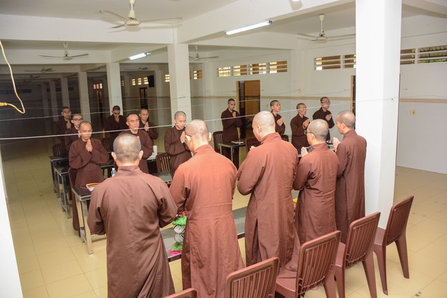 Opening of the Basic Sutra class for Novice