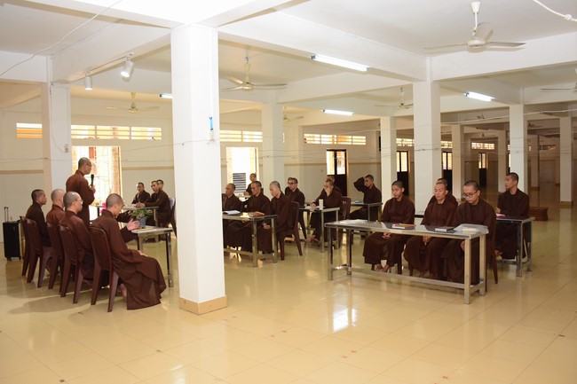 Opening of the Basic Sutra class for Novice