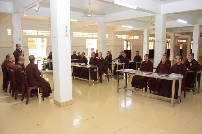 Opening of the Basic Sutra class for Novice