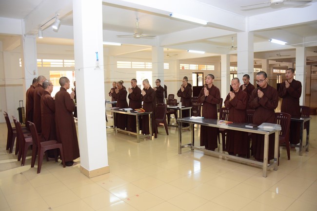 Opening of the Basic Sutra class for Novice