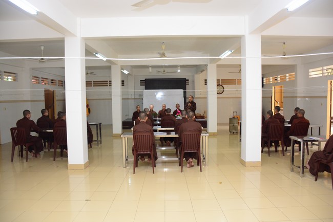 Opening of the Basic Sutra class for Novice