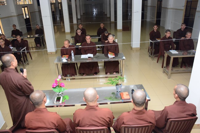 Opening of the Basic Sutra class for Novice