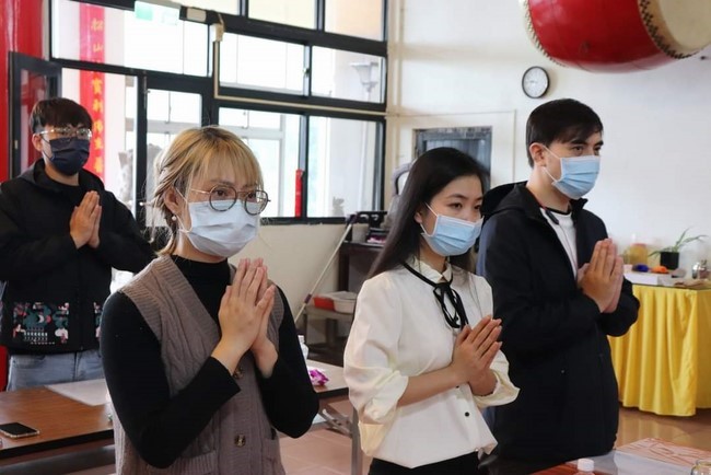 Commemoration Ceremony to Great Master Thich Pho Tue and the rite chanting compassion mantra at Lingyin Temple, Taiwan