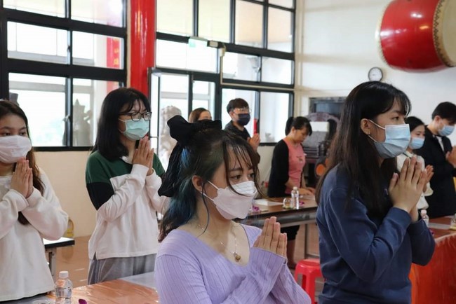 Commemoration Ceremony to Great Master Thich Pho Tue and the rite chanting compassion mantra at Lingyin Temple, Taiwan