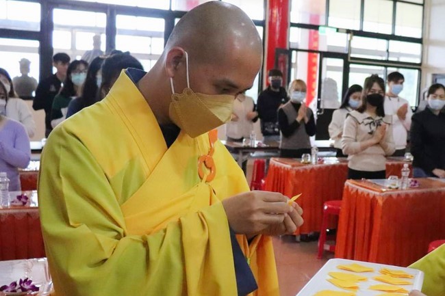 Commemoration Ceremony to Great Master Thich Pho Tue and the rite chanting compassion mantra at Lingyin Temple, Taiwan