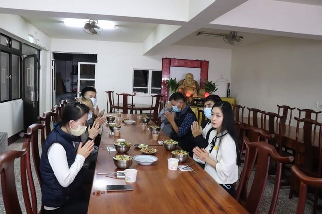 Commemoration Ceremony to Great Master Thich Pho Tue and the rite chanting compassion mantra at Lingyin Temple, Taiwan