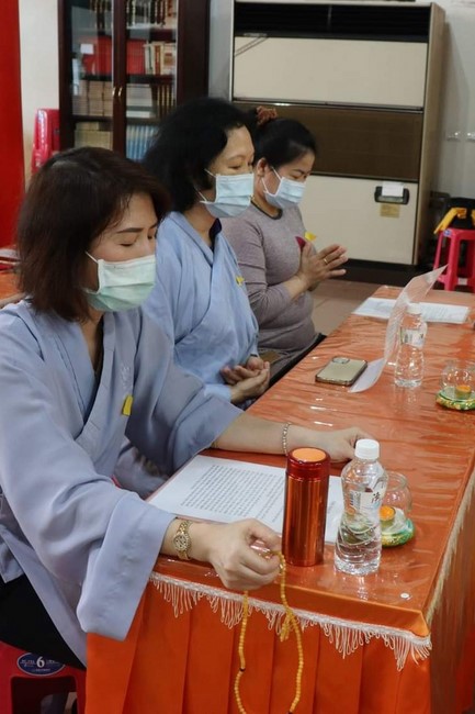 Commemoration Ceremony to Great Master Thich Pho Tue and the rite chanting compassion mantra at Lingyin Temple, Taiwan