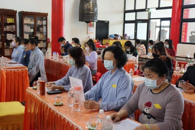 Commemoration Ceremony to Great Master Thich Pho Tue and the rite chanting compassion mantra at Lingyin Temple, Taiwan