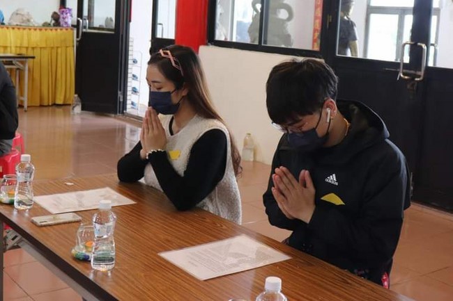 Commemoration Ceremony to Great Master Thich Pho Tue and the rite chanting compassion mantra at Lingyin Temple, Taiwan