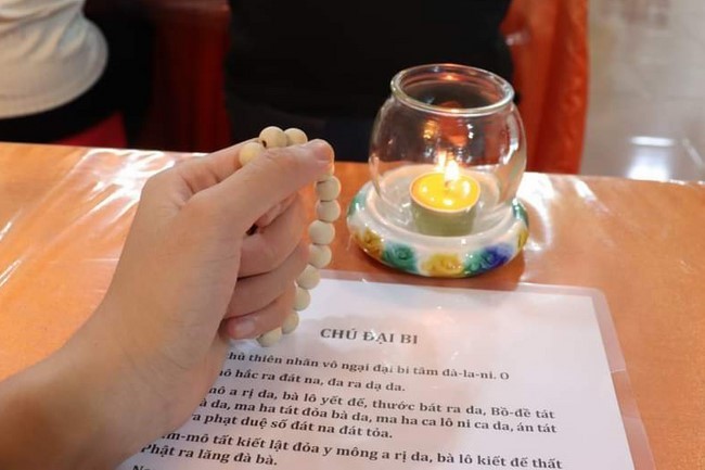 Commemoration Ceremony to Great Master Thich Pho Tue and the rite chanting compassion mantra at Lingyin Temple, Taiwan