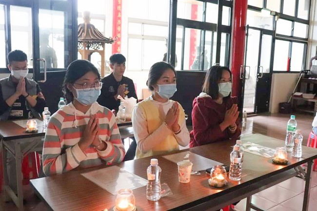 Commemoration Ceremony to Great Master Thich Pho Tue and the rite chanting compassion mantra at Lingyin Temple, Taiwan