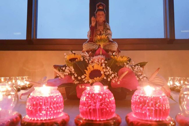 Commemoration Ceremony to Great Master Thich Pho Tue and the rite chanting compassion mantra at Lingyin Temple, Taiwan