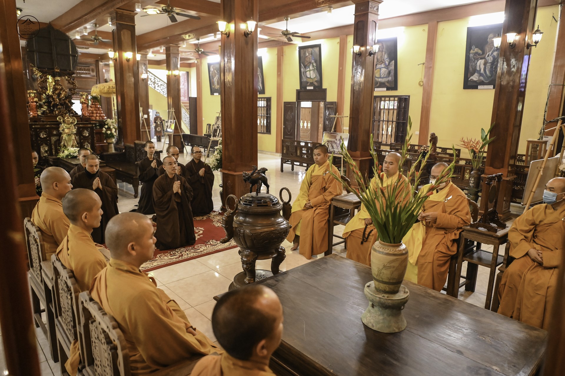 Patriarch s' Death Anniversary - Late Most Ngo Chan Tu at Hoa Phuc Pagoda