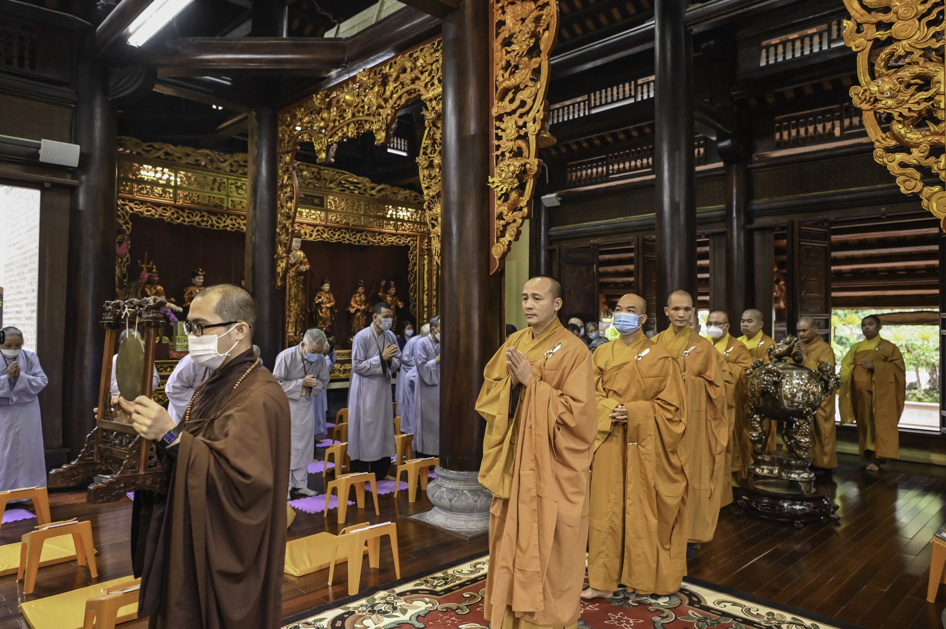 Patriarch s' Death Anniversary - Late Most Ngo Chan Tu at Hoa Phuc Pagoda