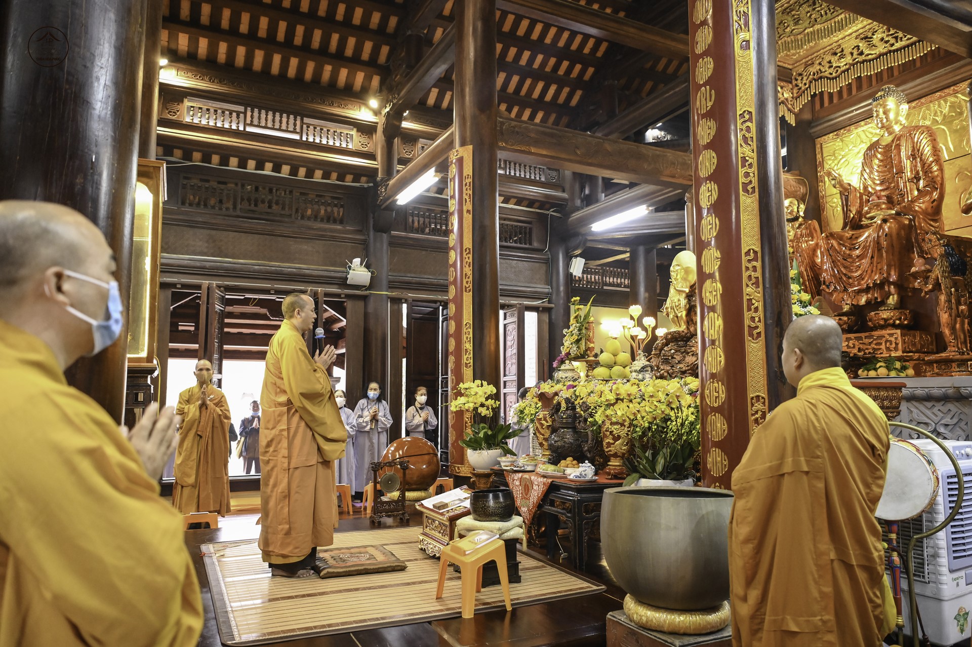 Patriarch s' Death Anniversary - Late Most Ngo Chan Tu at Hoa Phuc Pagoda