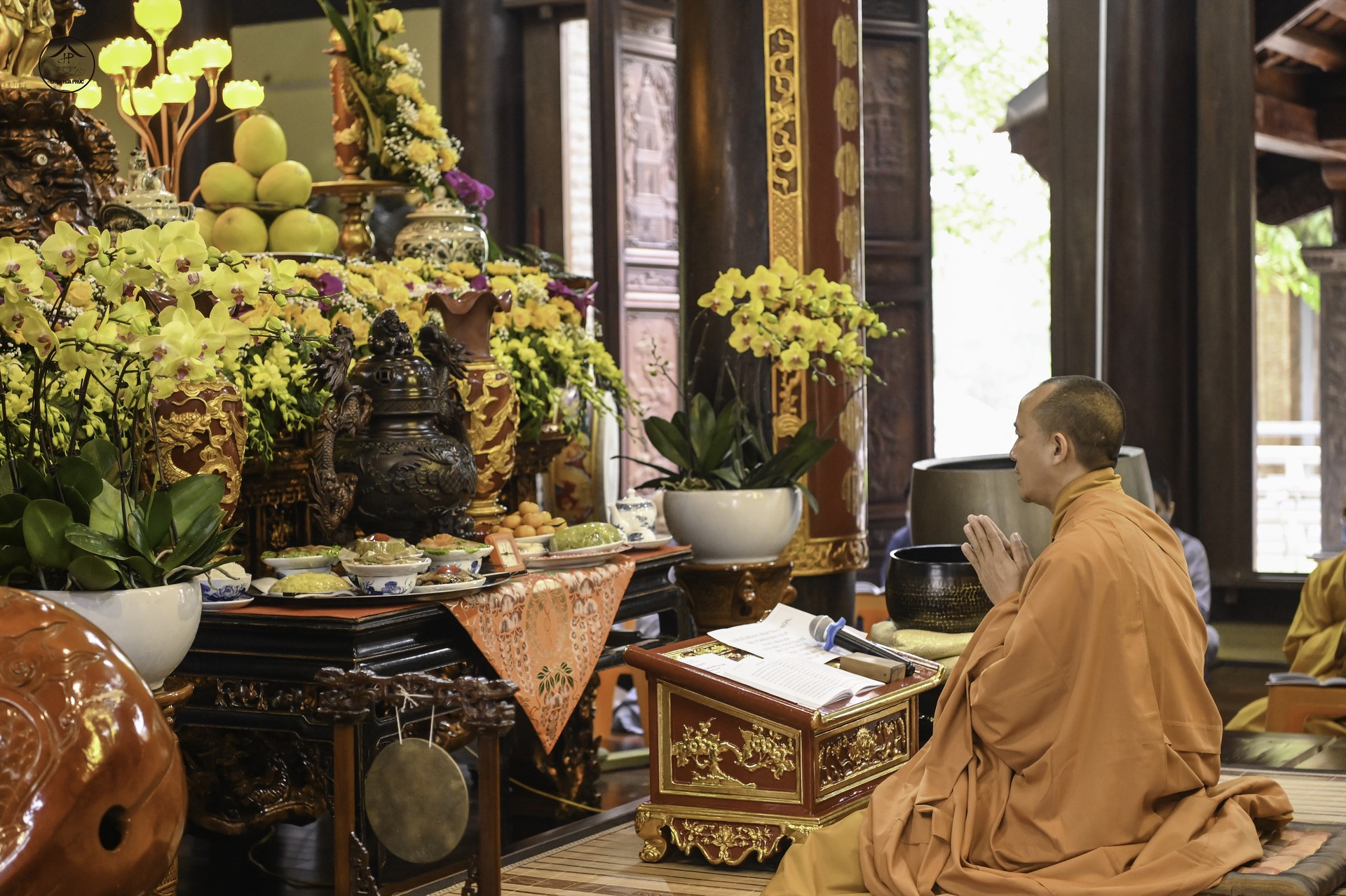Patriarch s' Death Anniversary - Late Most Ngo Chan Tu at Hoa Phuc Pagoda