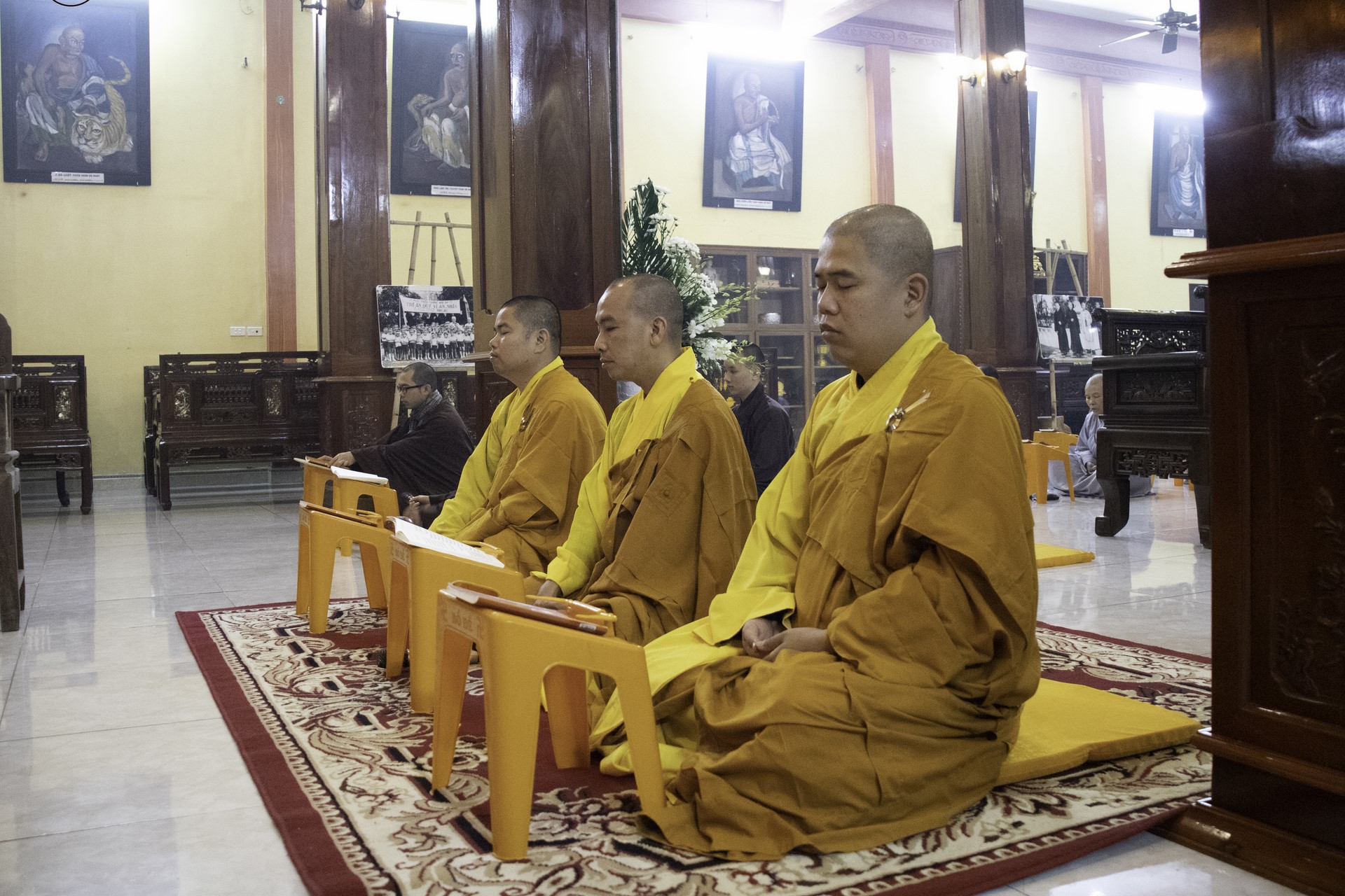 Patriarch s' Death Anniversary - Late Most Ngo Chan Tu at Hoa Phuc Pagoda
