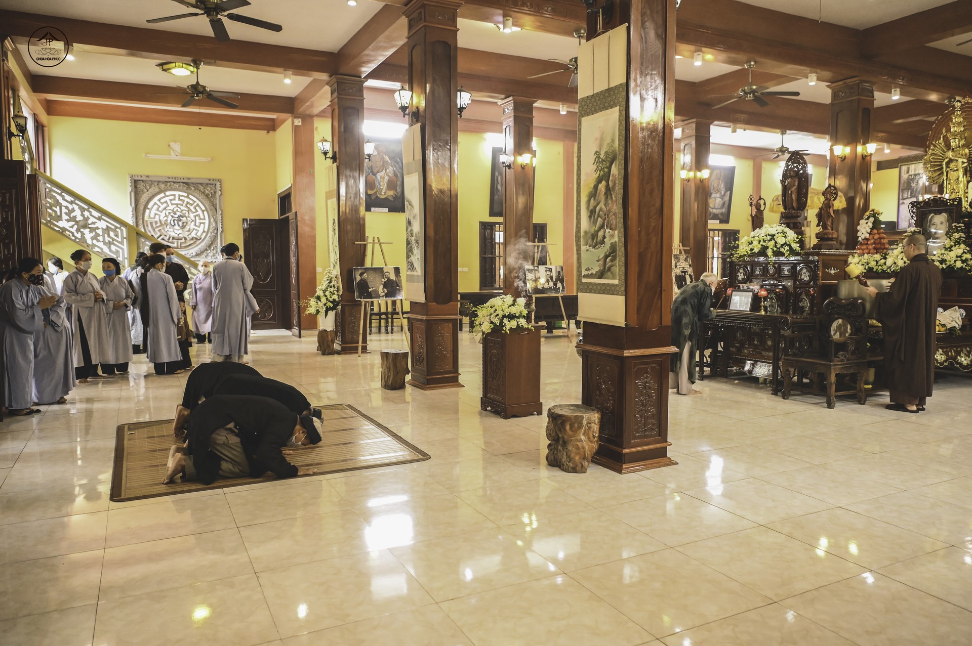 Patriarch s' Death Anniversary - Late Most Ngo Chan Tu at Hoa Phuc Pagoda