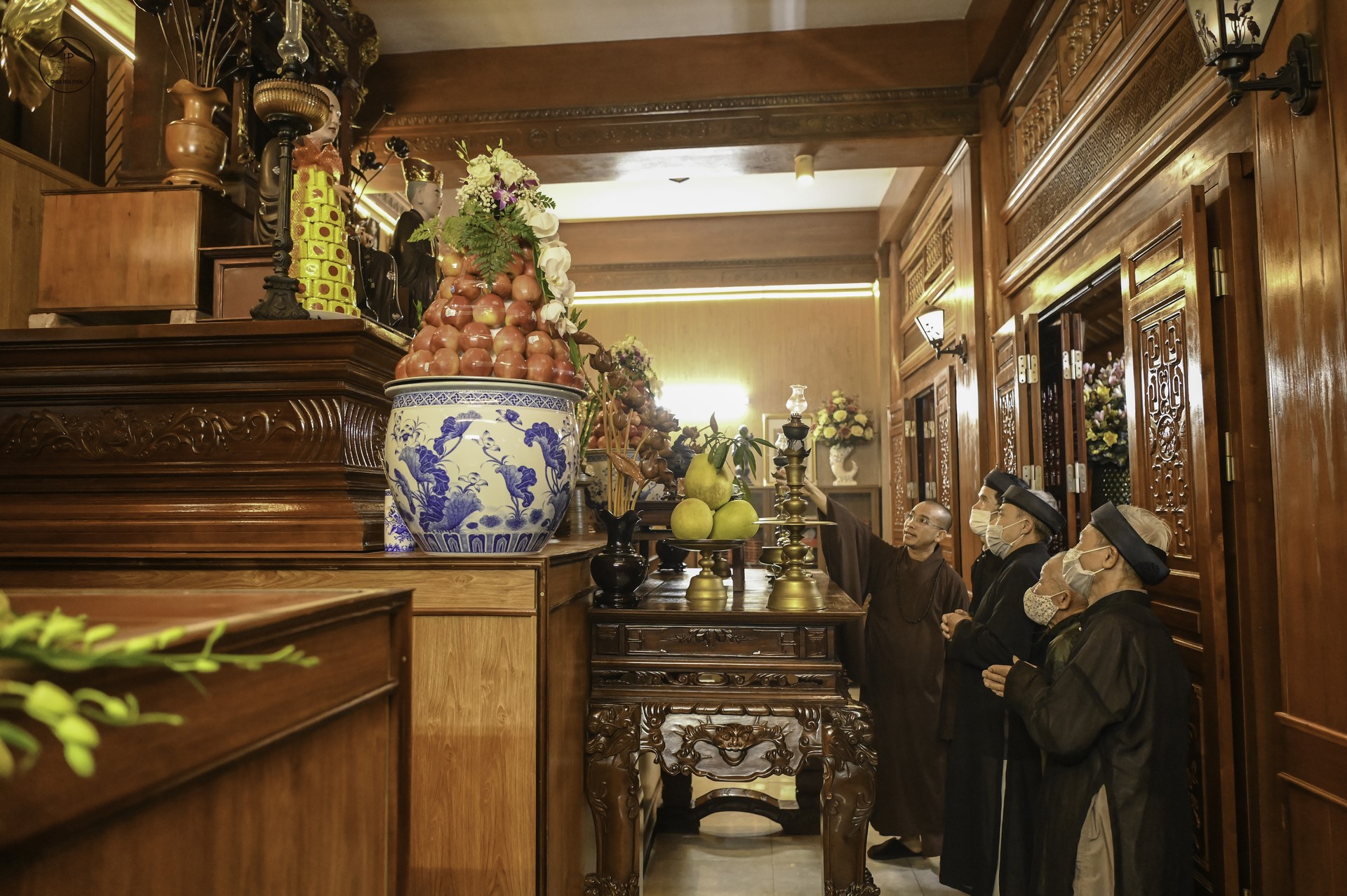 Patriarch s' Death Anniversary - Late Most Ngo Chan Tu at Hoa Phuc Pagoda