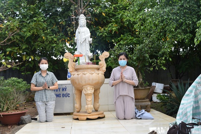 The Patriarch's Death Anniversary at Dang Phap pagoda, Binh Phuoc province.
