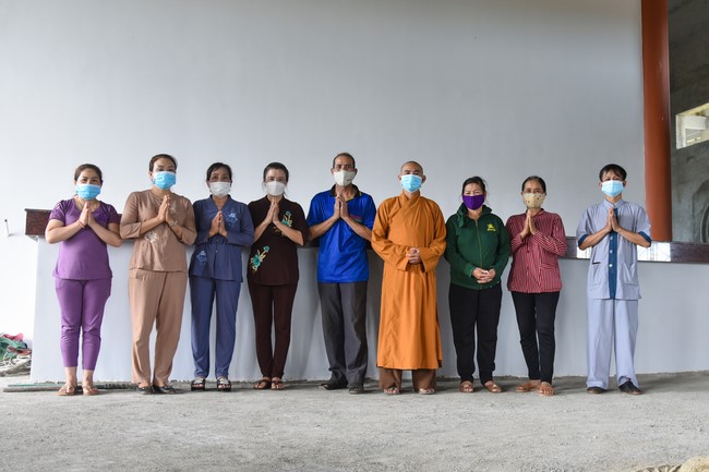 The Patriarch's Death Anniversary at Dang Phap pagoda, Binh Phuoc province.