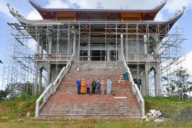 The Patriarch's Death Anniversary at Dang Phap pagoda, Binh Phuoc province.