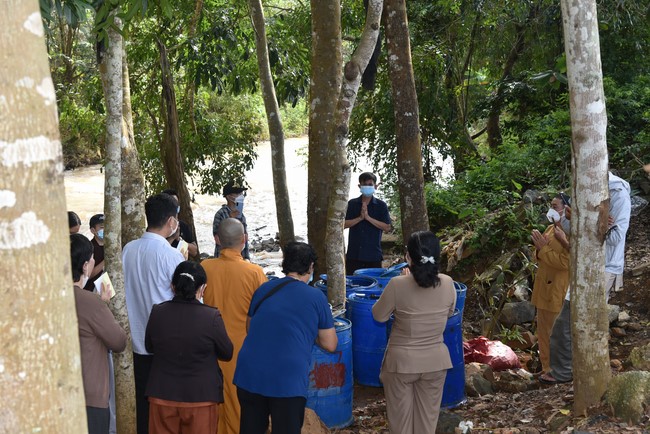 The Patriarch's Death Anniversary at Dang Phap pagoda, Binh Phuoc province.