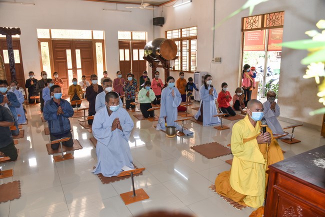 The Patriarch's Death Anniversary at Dang Phap pagoda, Binh Phuoc province.