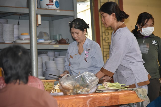 The Patriarch's Death Anniversary at Dang Phap pagoda, Binh Phuoc province.