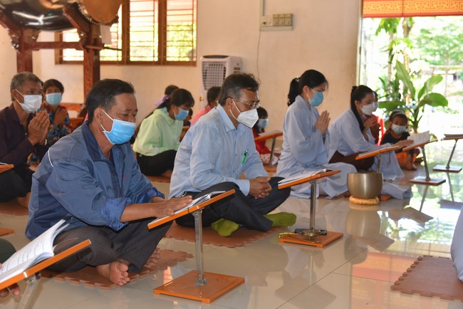 The Patriarch's Death Anniversary at Dang Phap pagoda, Binh Phuoc province.