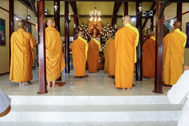 The Patriarch s' Death Anniversary at Huong Phap Branch, Cu Chi district.
