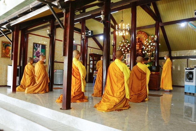 The Patriarch s' Death Anniversary at Huong Phap Branch, Cu Chi district.