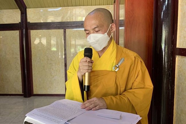 The Patriarch s' Death Anniversary at Huong Phap Branch, Cu Chi district.