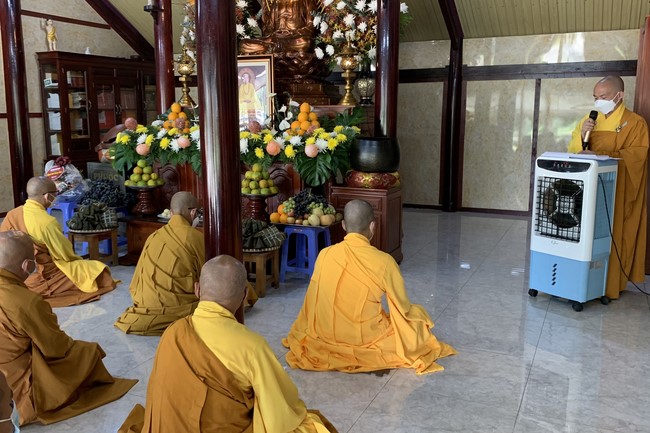 The Patriarch s' Death Anniversary at Huong Phap Branch, Cu Chi district.